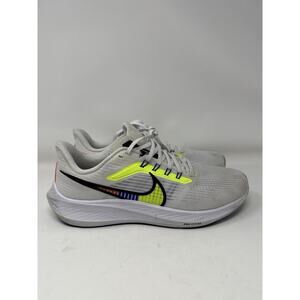 Nike Air Zoom Pegasus 39 Running Shoes White / Volt Blue Size 12 DX1627 100